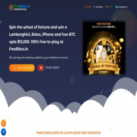 Скриншот главной страницы сайта free-bitco.in