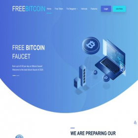Скриншот главной страницы сайта free-bitcoin2020.com