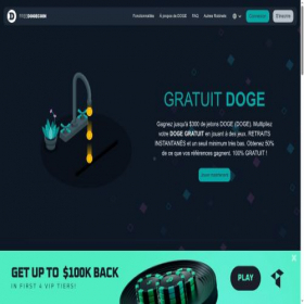 Скриншот главной страницы сайта free-doge.com