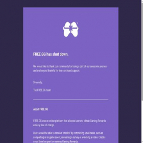 Скриншот главной страницы сайта free.gg