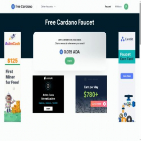 Скриншот главной страницы сайта freeadaclick.com