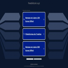 Скриншот главной страницы сайта freebiitcoin.xyz