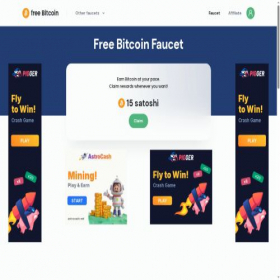 Скриншот главной страницы сайта freebitcoinclick.com
