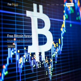Скриншот главной страницы сайта freebtcforever.com