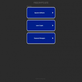 Скриншот главной страницы сайта freecrypto.site