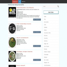 Скриншот главной страницы сайта freednb.com