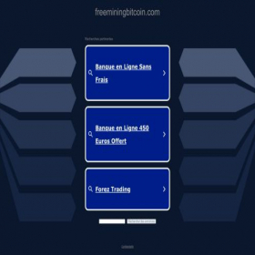 Скриншот главной страницы сайта freeminingbitcoin.com