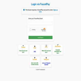 Скриншот главной страницы сайта freesatoshis.net