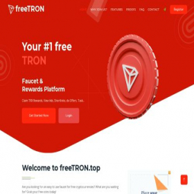 Скриншот главной страницы сайта freetron.top