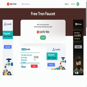 Скриншот главной страницы сайта freetronclick.com