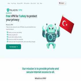Скриншот главной страницы сайта freevpnturkey.com