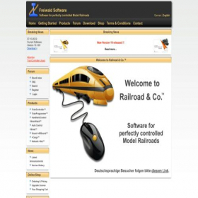 Скриншот главной страницы сайта freiwald.com