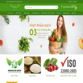 Скриншот главной страницы сайта freshgoodsgroup.com