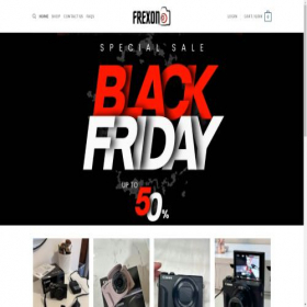 Скриншот главной страницы сайта frexon.shop