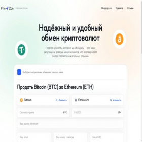 Скриншот главной страницы сайта frinzon.com