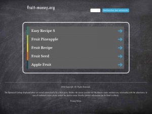 Скриншот главной страницы сайта fruit-money.org