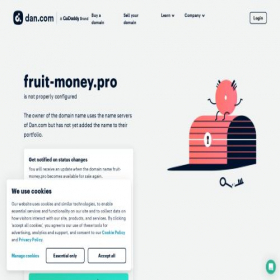 Скриншот главной страницы сайта fruit-money.pro
