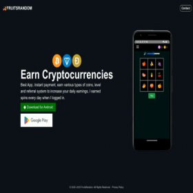 Скриншот главной страницы сайта fruitsrandom.com