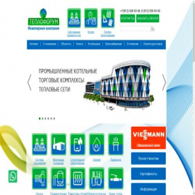 Скриншот главной страницы сайта ftenergo.com