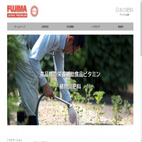 Скриншот главной страницы сайта fujima.jp