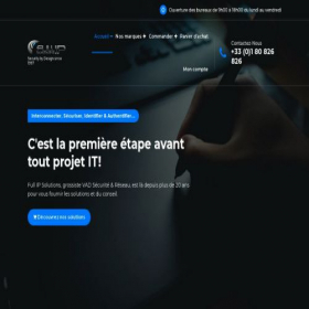 Скриншот главной страницы сайта fullipsolutions.com