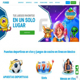 Скриншот главной страницы сайта fun88.com