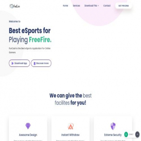 Скриншот главной страницы сайта funcash.fun