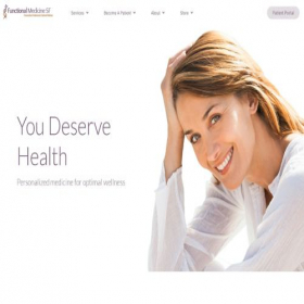Скриншот главной страницы сайта functionalmedicinesf.com