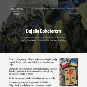 Скриншот главной страницы сайта fundacja-rwp.com