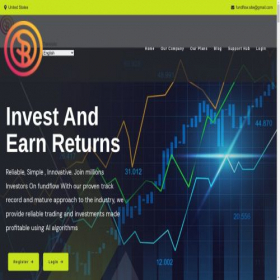 Скриншот главной страницы сайта fundflow.site