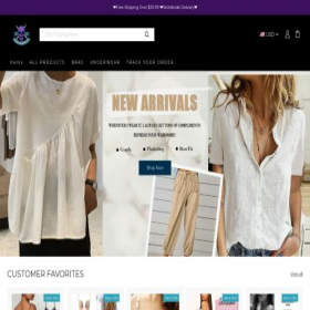 Скриншот главной страницы сайта funfashionlife.shop