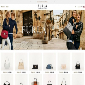 Скриншот главной страницы сайта furlasfactoryoutlet.com