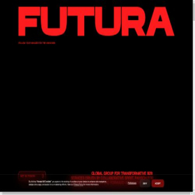 Скриншот главной страницы сайта futura.ae