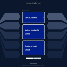 Скриншот главной страницы сайта fvddownloader.com