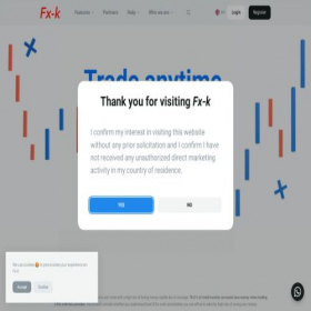 Скриншот главной страницы сайта fx-k.com