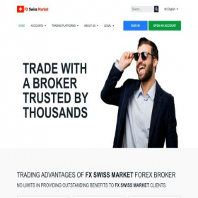 Скриншот главной страницы сайта fx-swissmarket.com