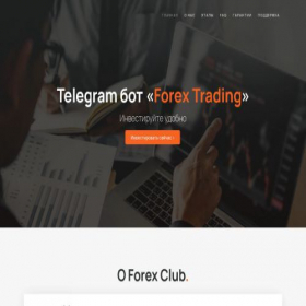 Скриншот главной страницы сайта fxclub.online