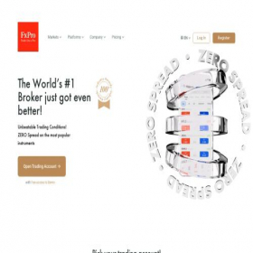 Скриншот главной страницы сайта fxpro-investments.com