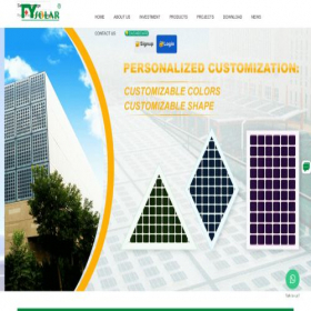 Скриншот главной страницы сайта fysolarvest.tech