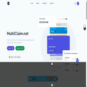 Скриншот главной страницы сайта gainbtc.click