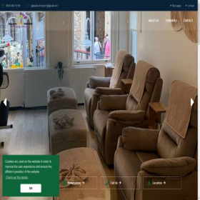 Скриншот главной страницы сайта galatafootheaven.com
