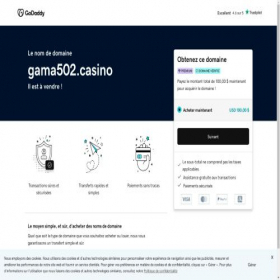 Скриншот главной страницы сайта gama502.casino