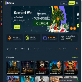 Скриншот главной страницы сайта gamauk380.com