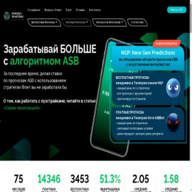 Скриншот главной страницы сайта gamblingsupport.ru