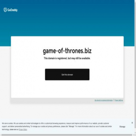 Скриншот главной страницы сайта game-of-thrones.biz