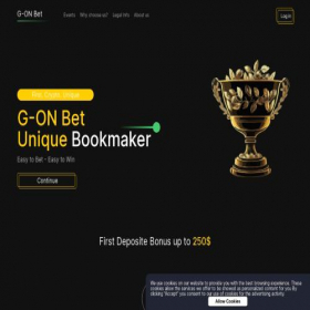 Скриншот главной страницы сайта game-on-bets.com