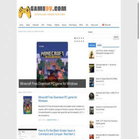 Скриншот главной страницы сайта game9v.com
