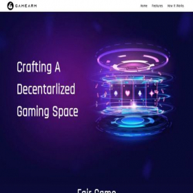 Скриншот главной страницы сайта gamearm.com