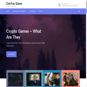 Скриншот главной страницы сайта gamefaucet.com