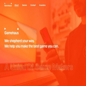 Скриншот главной страницы сайта gamehaus.com